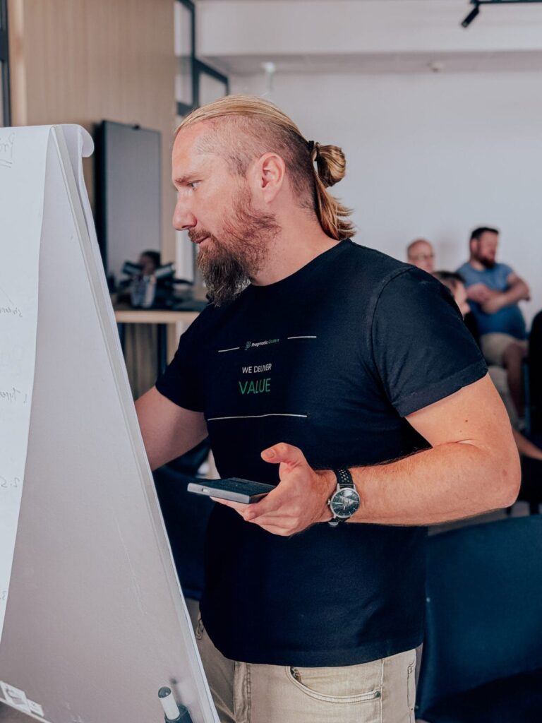 pragmatic coders podczas warsztatów