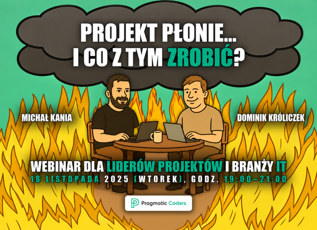 Projekt płonie i co z tym zrobić - oładka