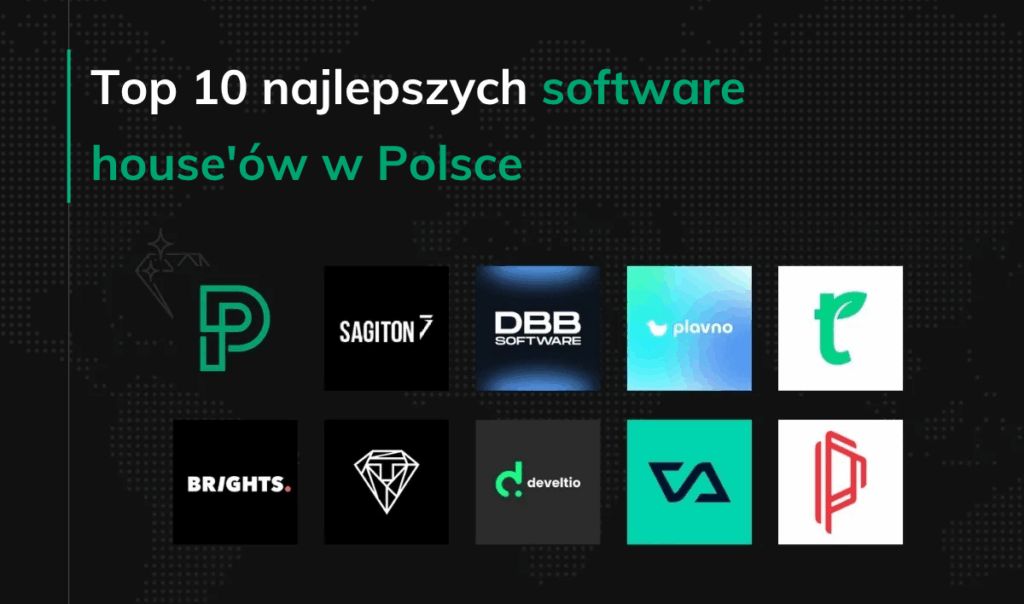 Top 10 najlepszych software house'ów w Polsce
