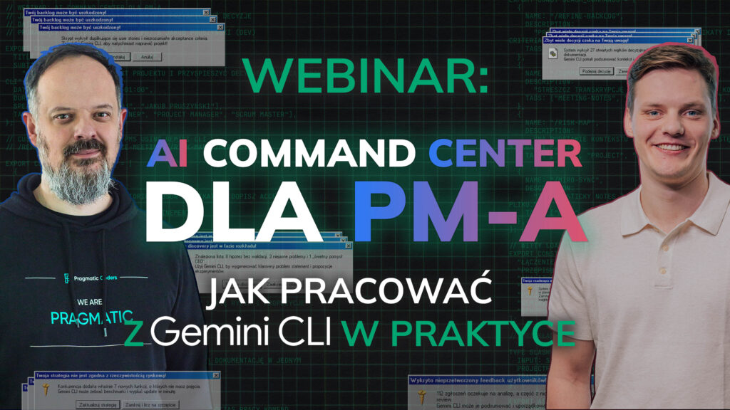 Okladka Webinar Gelini CLI dla PMa