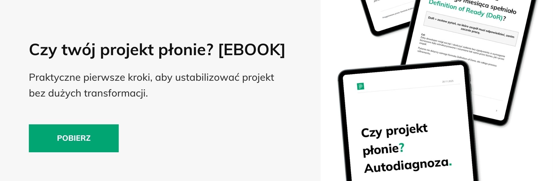 Czy twój projekt płonie [EBOOK]
