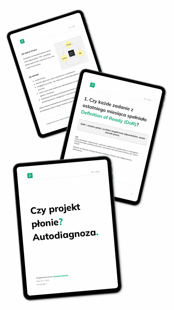 Czy twój projekt płonie - autodiagnoza okładka