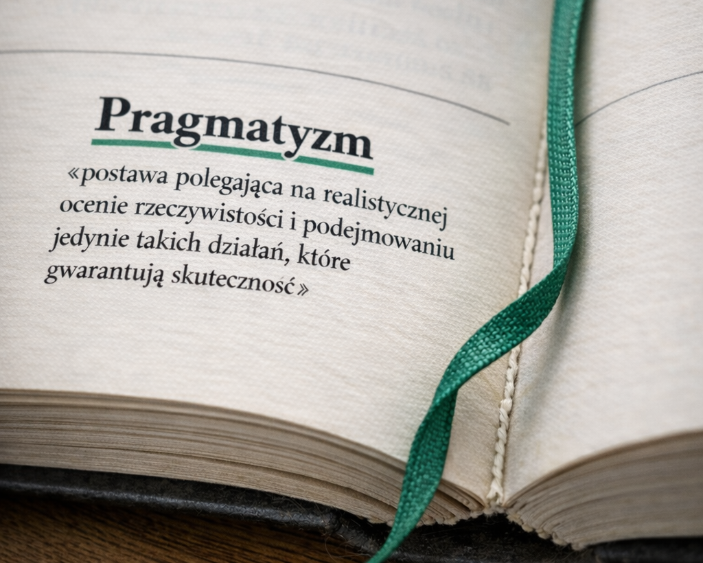 Działamy pragmatycznie