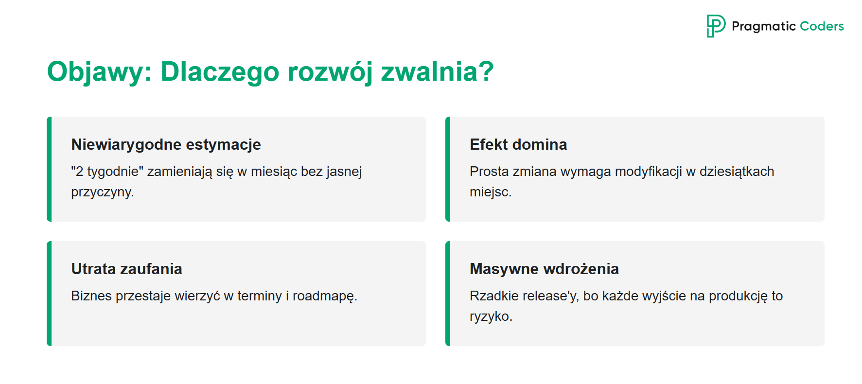 Objawy Dlaczego rozwój zwalnia