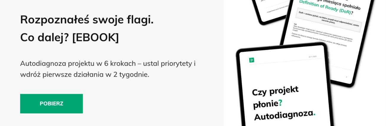 Baner ebook autodiagnoza pięć czerwonych flag diagnoza problemów