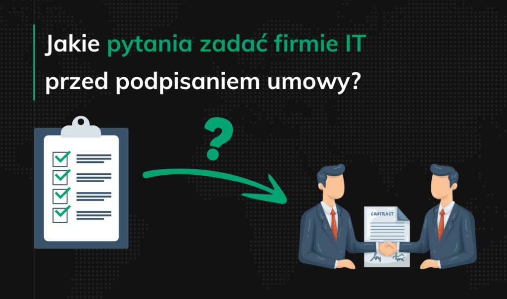 Jakie pytania zadać firmie IT przed podpisaniem umowy - okladka