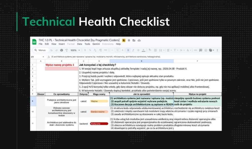 Technical Health Checklist (4)