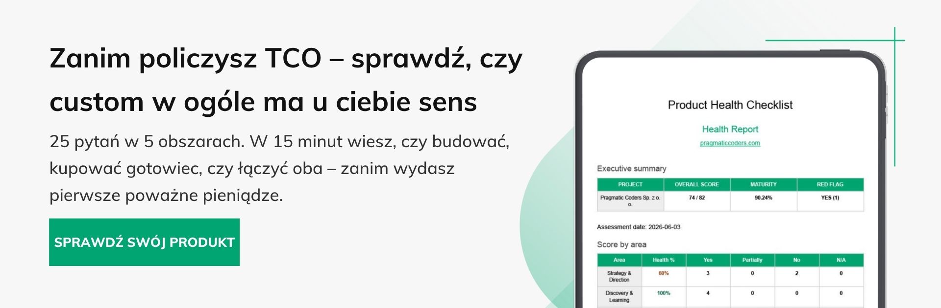 Zanim policzysz TCO – sprawdź, czy custom w ogóle ma u ciebie sens