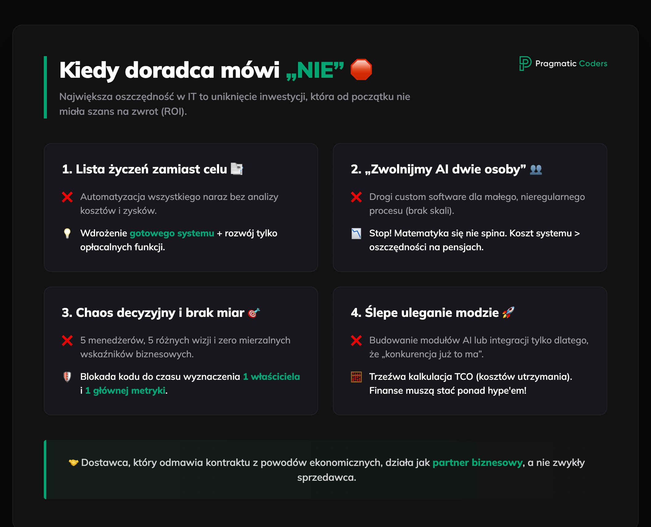 Cztery sytuacje, w których odradzenie chroni budżet
